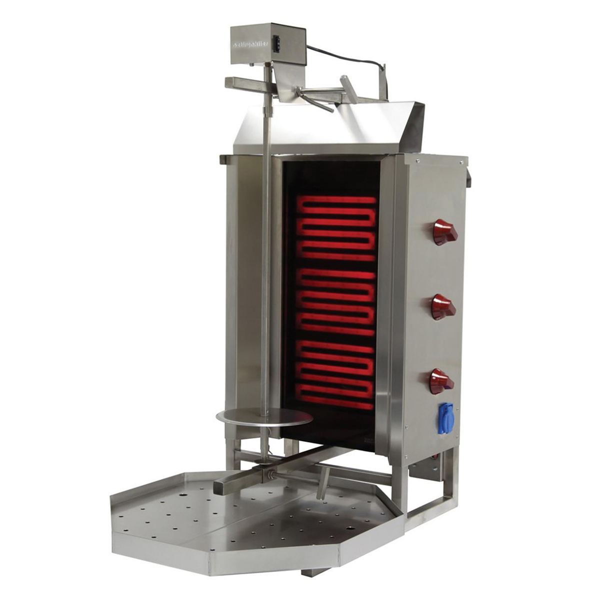 Öztiryakiler Elektrikli Üstten Motorlu Döner Ocağı Servisi